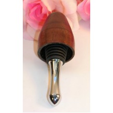 Hand Crafted / Turned Eastern Walnut Wood Wine Bottle Stopper Great Gift #6